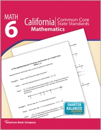 Cover Image California Common Core State Standards in Grade 6 Mathematics
