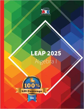 Cover Image Louisiana LEAP 2025 Algebra I