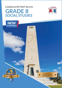 Cover Image Louisiana LEAP 2025 Success Grade 8 Social Studies
