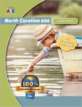 Cover Image North Carolina EOG Grade 4 Mathematics