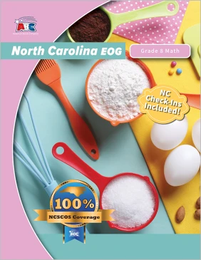 Cover Image North Carolina EOG Grade 8 Mathematics