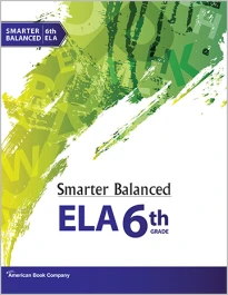 Cover Image Smarter Balanced in English Language Arts 6th Grade